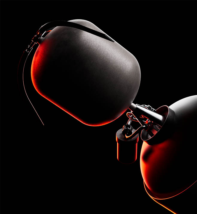 Photorealistic 3D representation of the Helium tank maintaining high pressure.